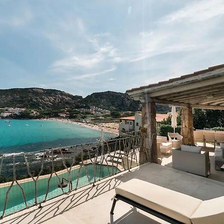 Villa Sul Mare Con Piscina E Jacuzzi Privata Baja Sardinia Exterior photo